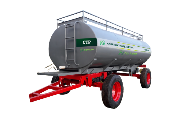 Carreta Tanque Pipa | Carreta tanque com alta capacidade de abastecimento para trazer mais rapidez e gerenciamento nos processos da sua cultura e produtividade na sua lavoura. 